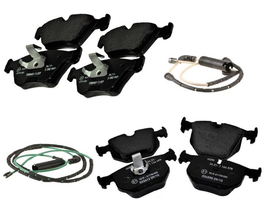 BMW Disc Brakes Kit - Pads Front and Rear